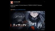 Crunchyroll's tweet (Image via Twitter/!Crunchyroll)